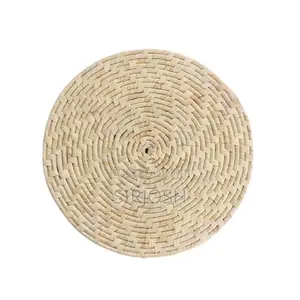 Unique Bamboo Rattan Woven Table Mat