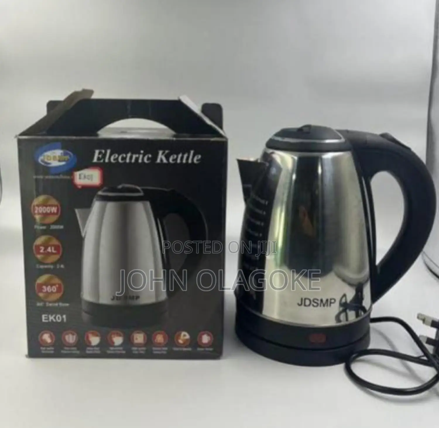 Ek01 2.4L SMP Electric Kettle