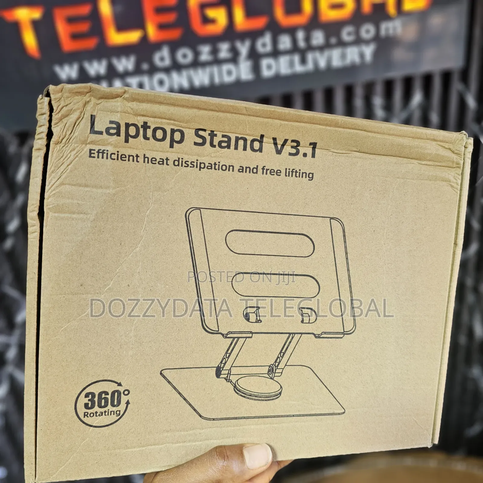 Adjustable Laptop Stand V3.1 With 360° Rotation