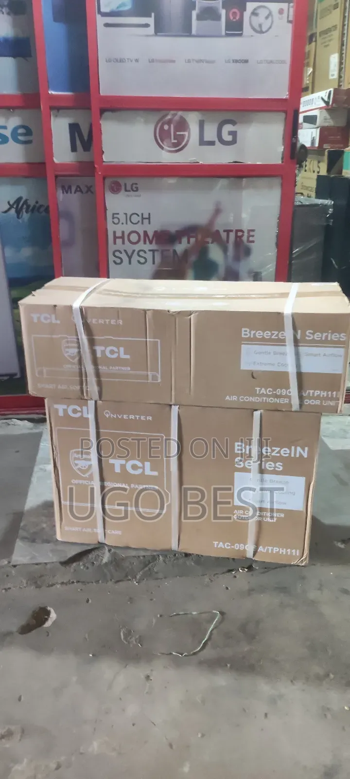 TCL 1 HP Inverter Split AC Cooper Coil5 Yrs Warranty in Abule Egba