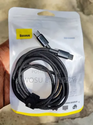Usb C Cable, Baseus [ 6ft] 100w Pd 5a Qc 4.0