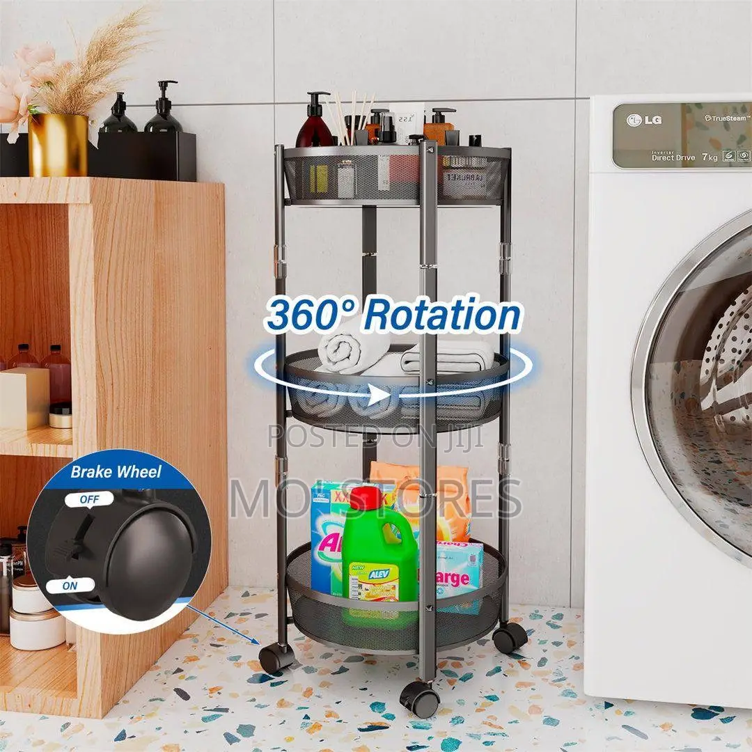 Kitchen Foldable Storage Rack