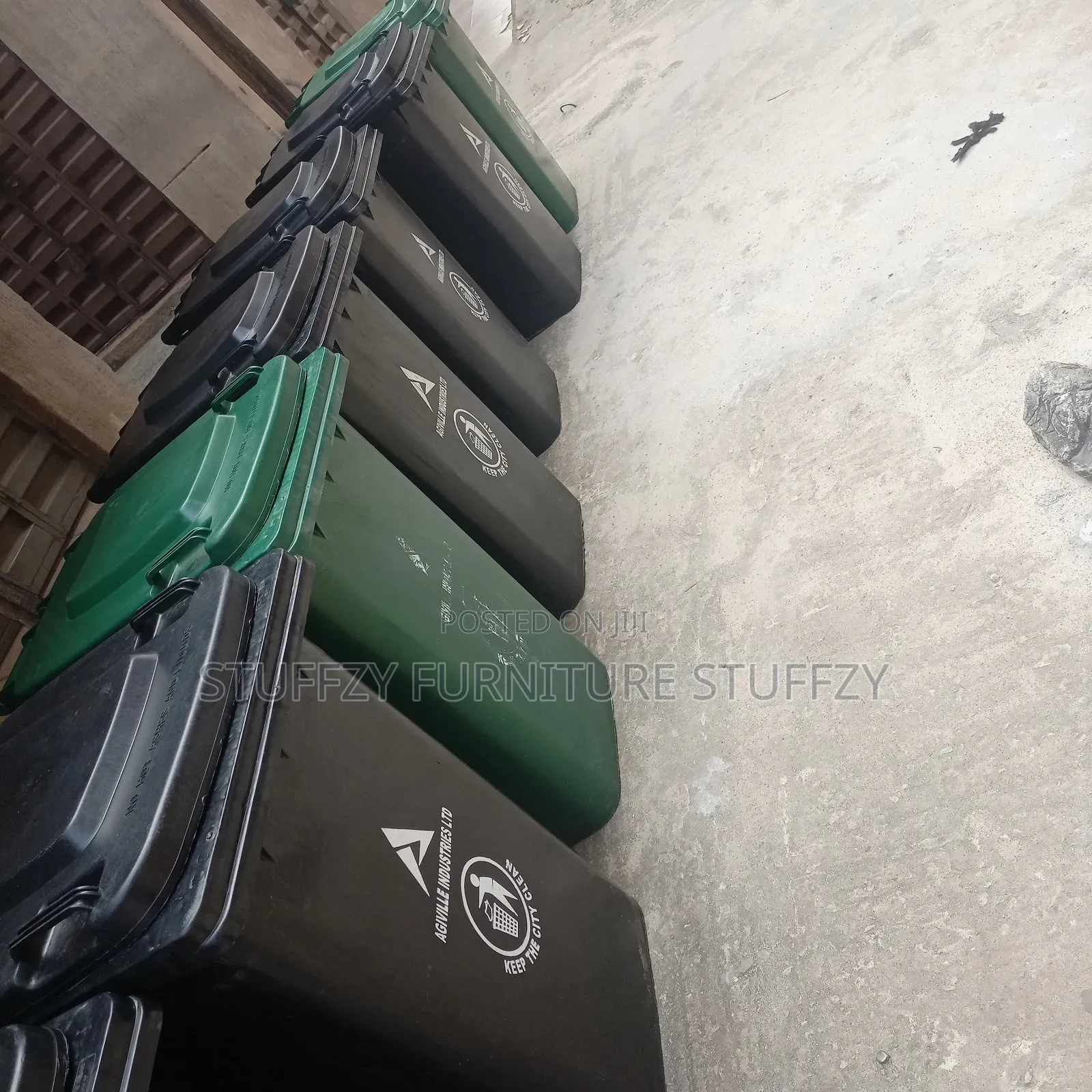 Jackson 240 Litters Waste Bins