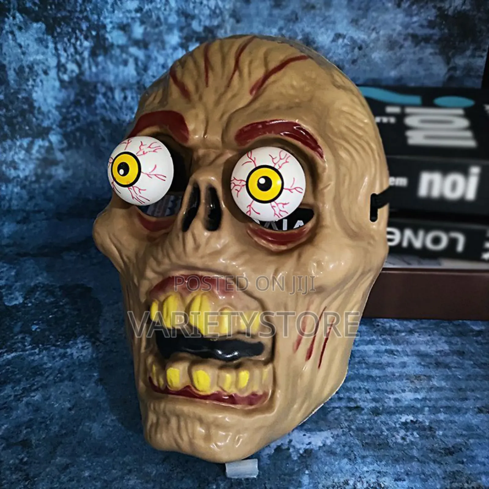 Halloween Horror Mask Spring-Eyed Clown Vampire Skull Mask