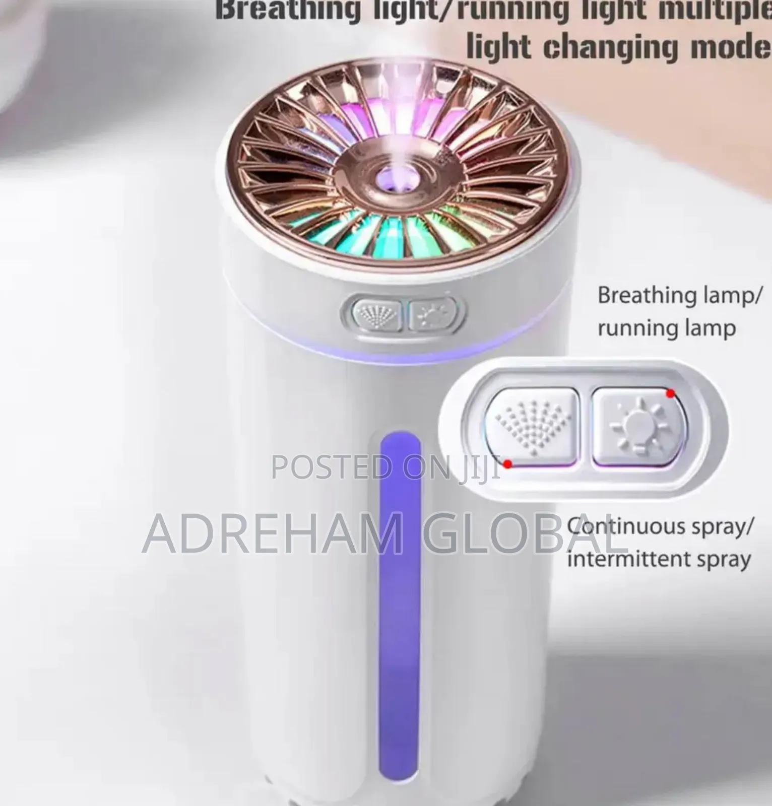 Air Humidifier Timing Auto-Off USB Diffuser 300ml
