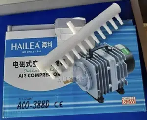 Hailea Catfishpond/Aquarium Aircompressor - 12 Outlets