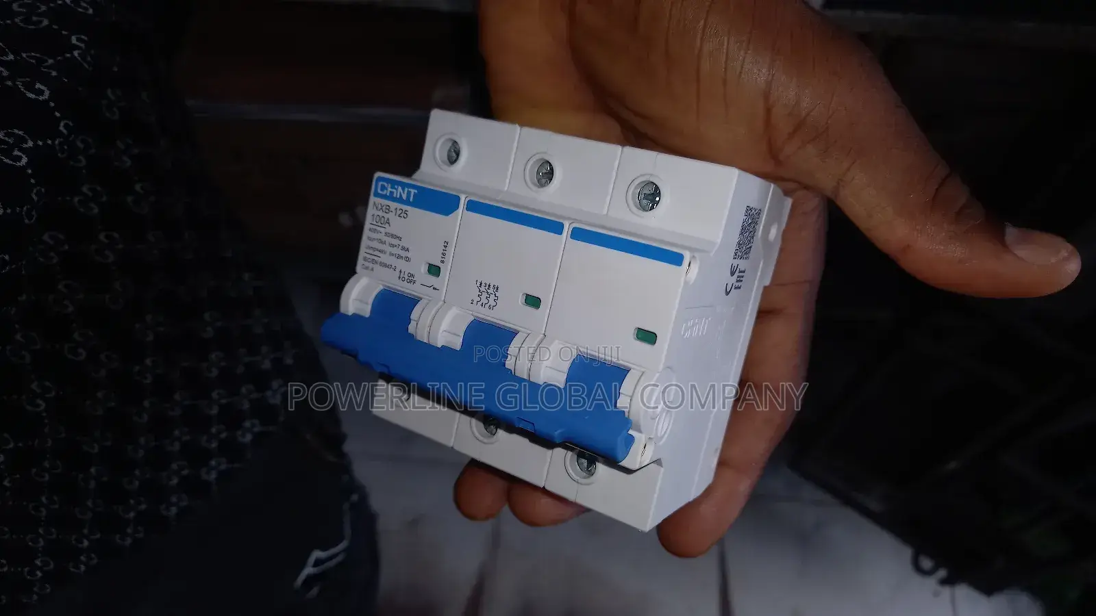 100amps 3 Pole Breaker for Electrical/ Mechanical Works