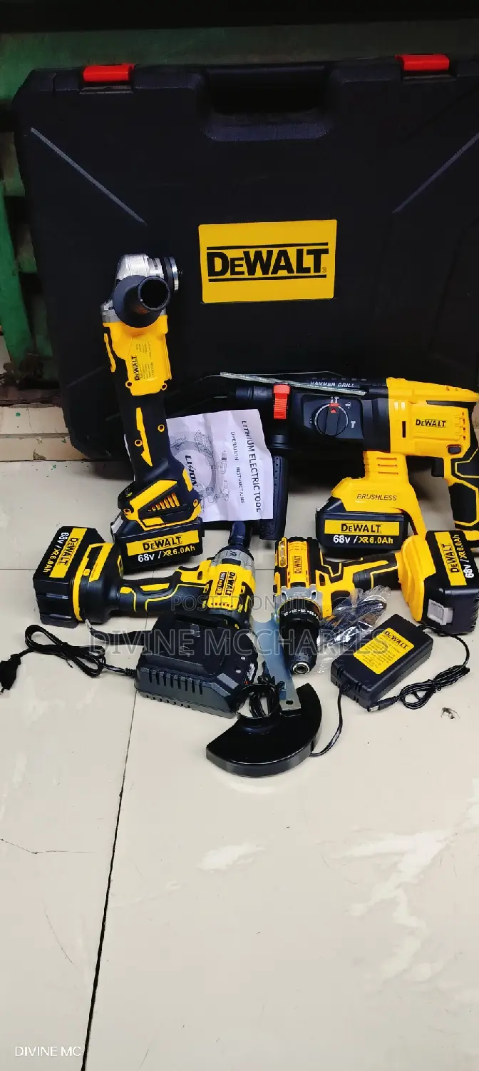 4in1 Cordless Combo Kits Machine Set