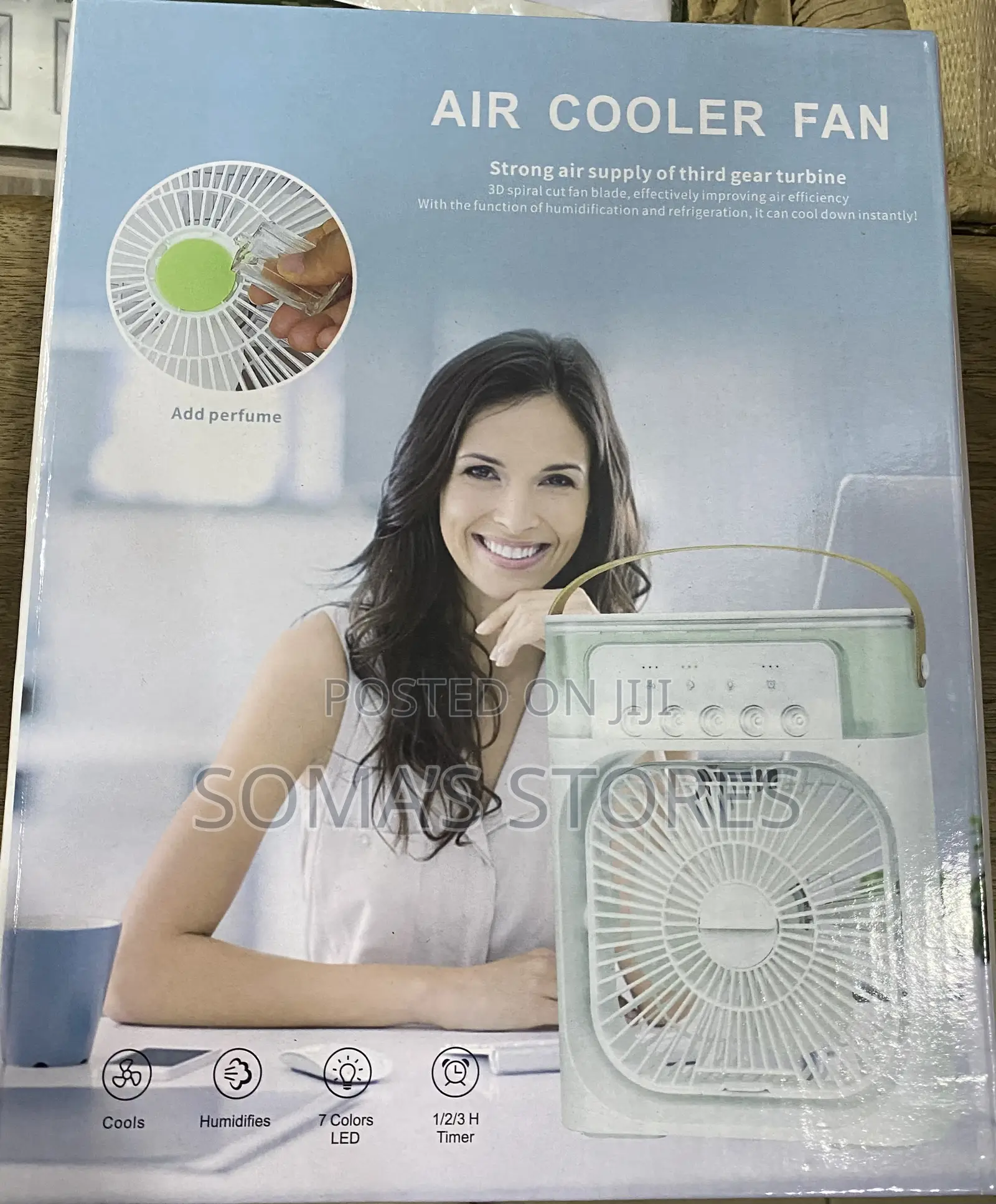 Rechargeable Air Cooler Fan