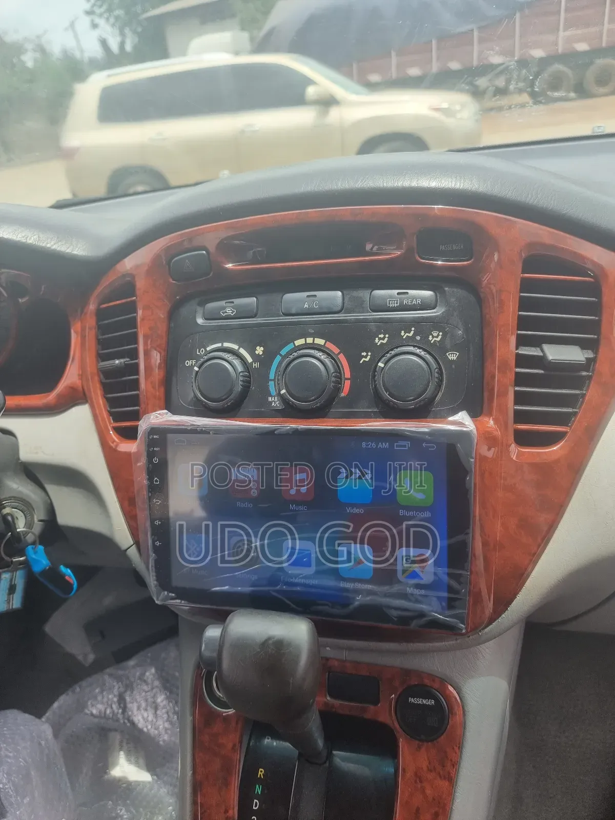 Toyota Highlander Formica Android Screen