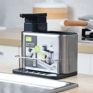 3 in 1 Stainless Steel Soap Dispenser