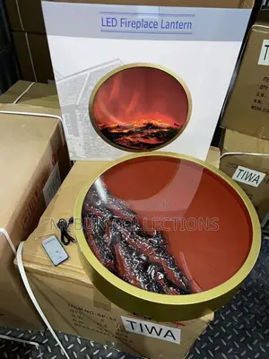 Led Fireplace Lantern