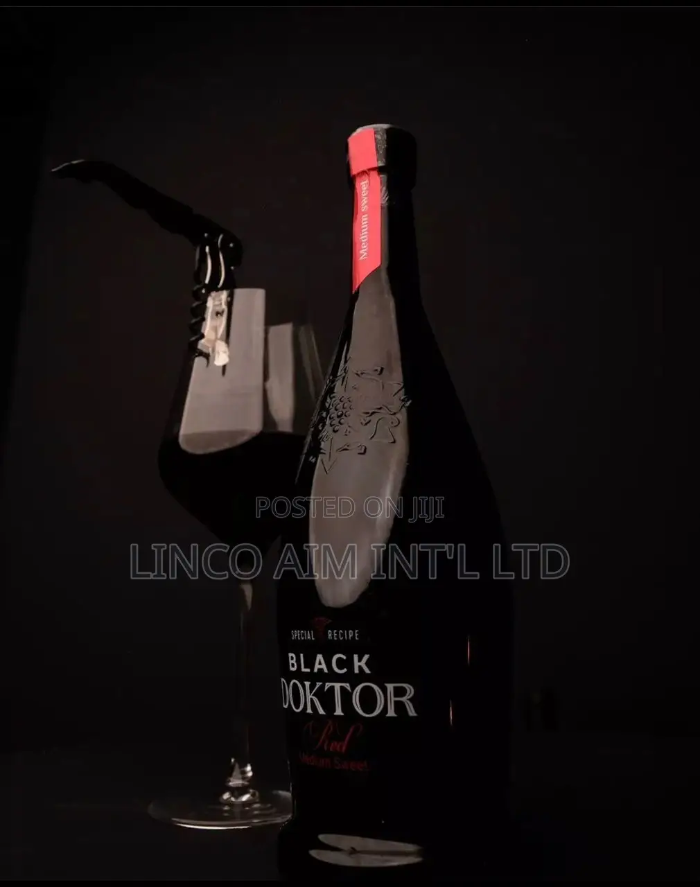 Black Doktor Red Wine