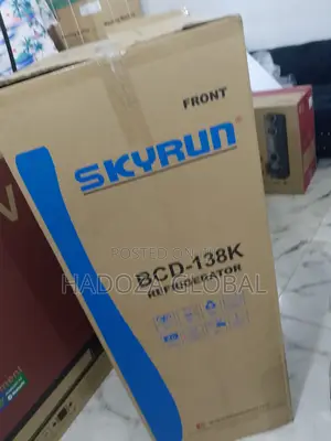 Skyrun Top Mount Fridge 138L -Brand New