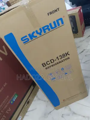 Skyrun Best 138L Double Door Top Freezer-new