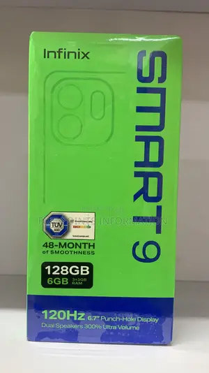 New Infinix Smart 9 128 GB Black
