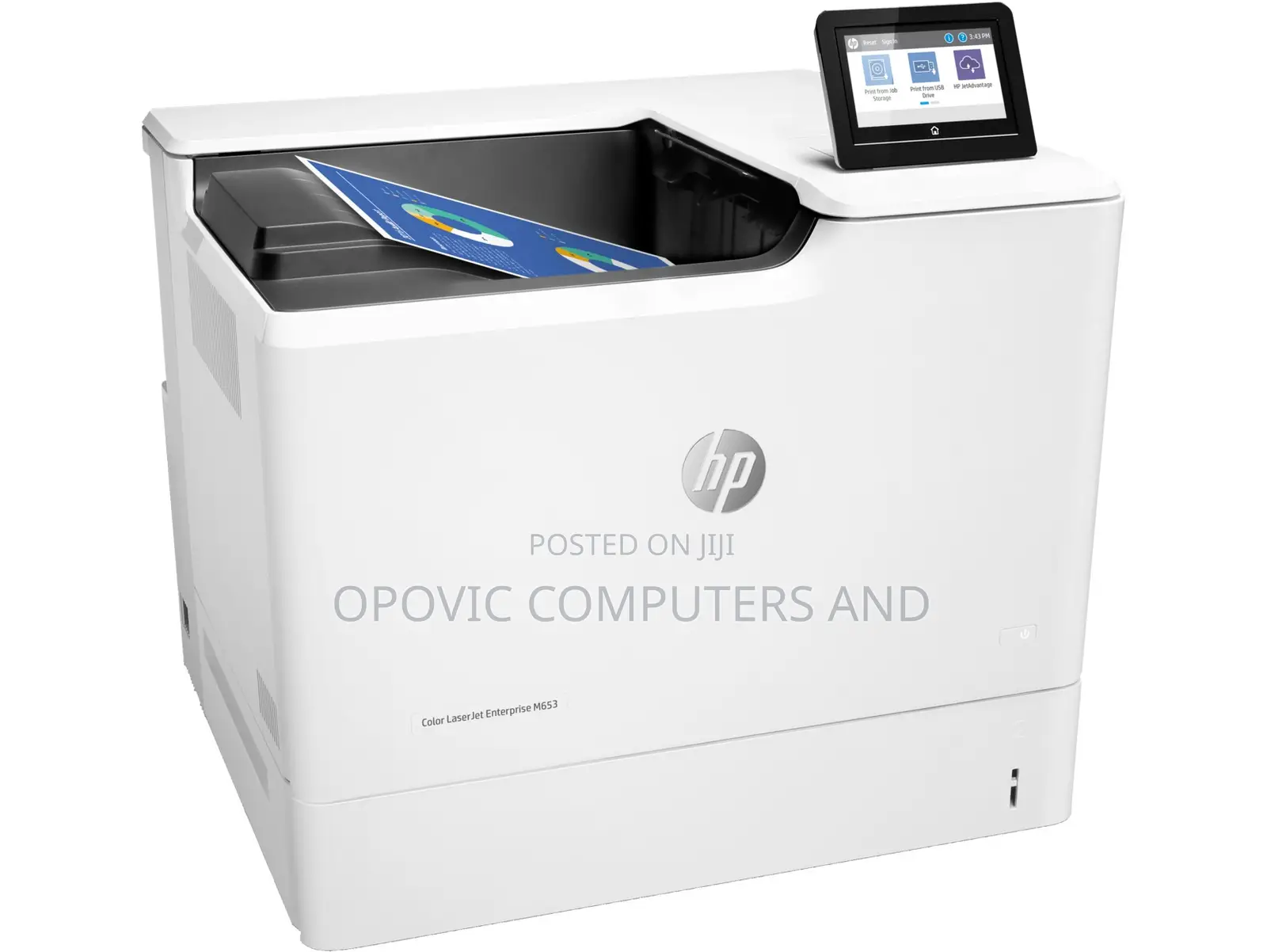 HP Color Laserjet Enterprise M653dn Printer