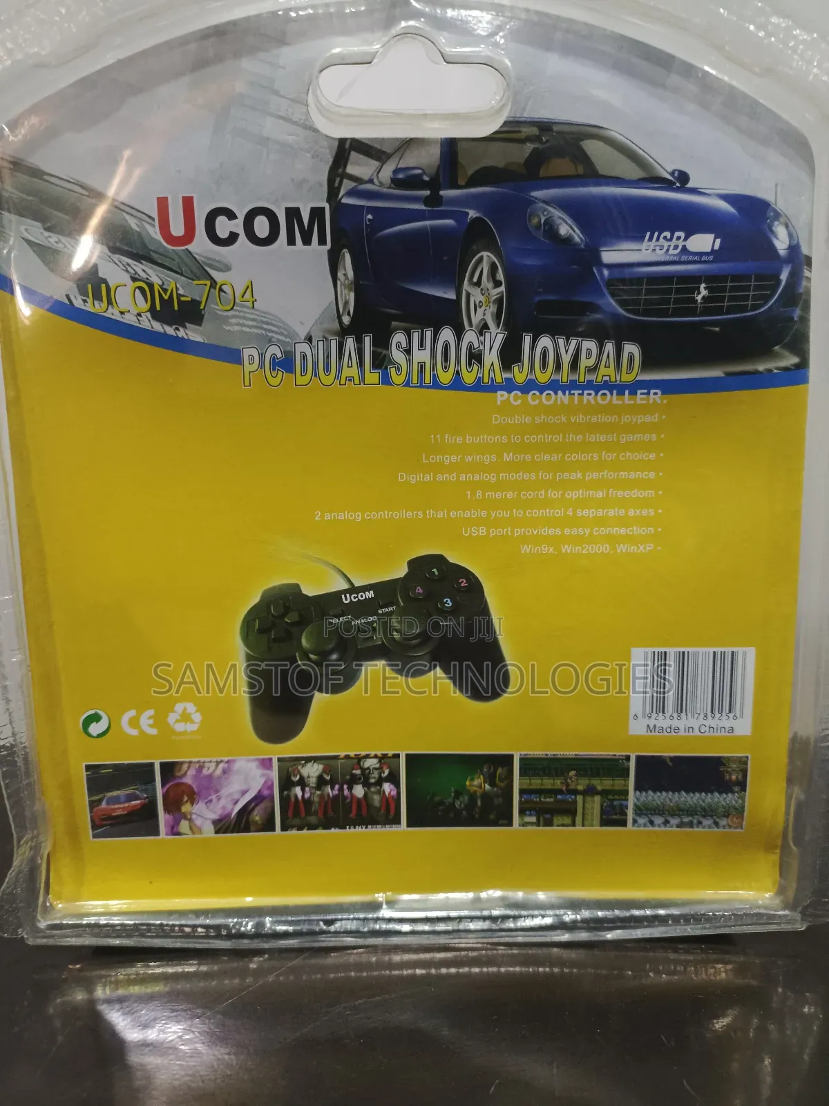 Original Usb Wire Single Game Pad for System