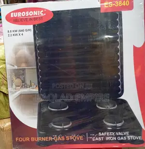 4 Burner Eurosonic Gas Cooker