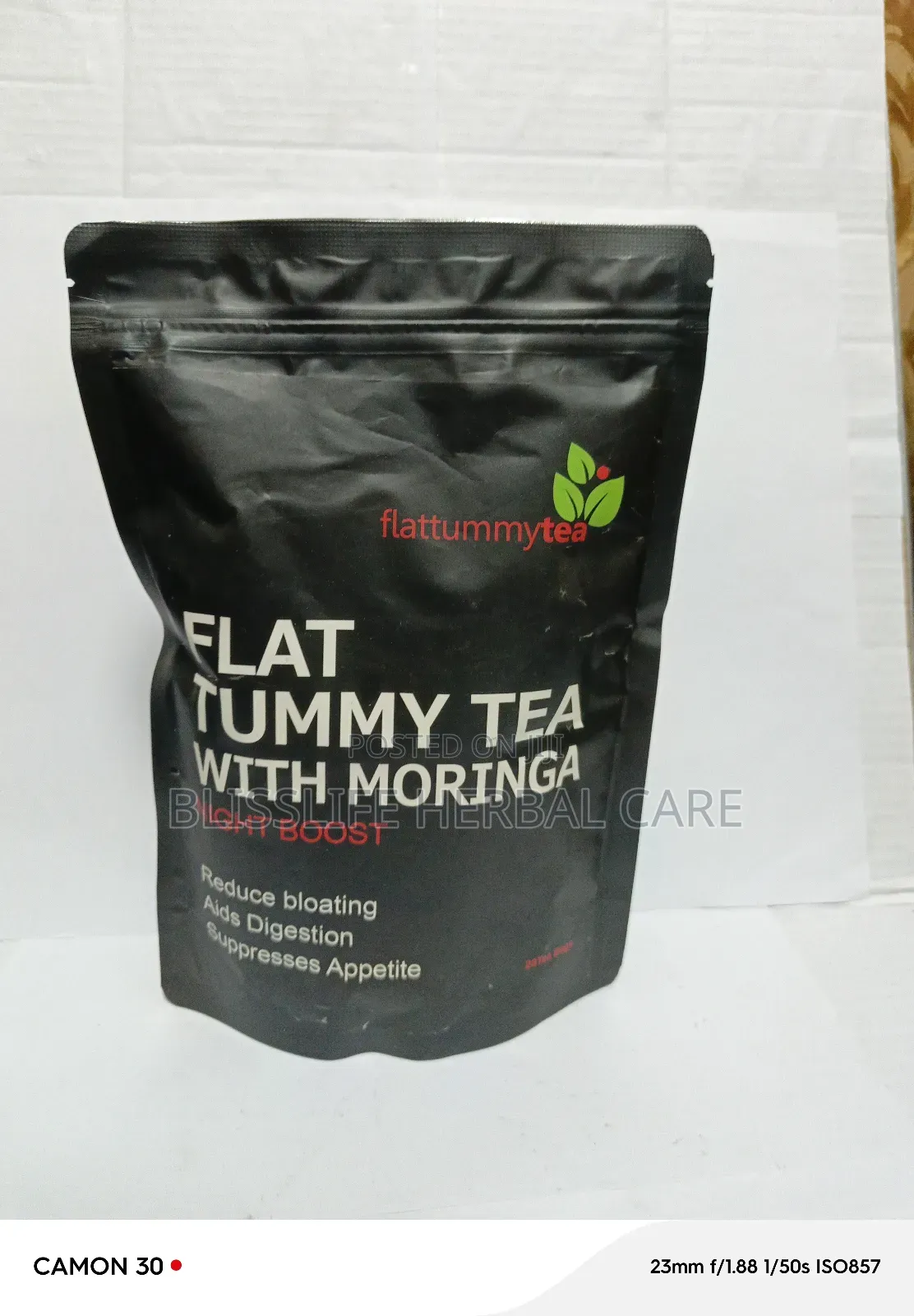 Flat Tummy Tea With Moringa