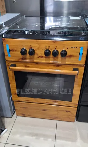 Maxi 60 by 60 Gas Cooker (3+1) Gas Electric Oven Automatic