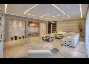 Pop Plaster Board Ceiling With Screeding