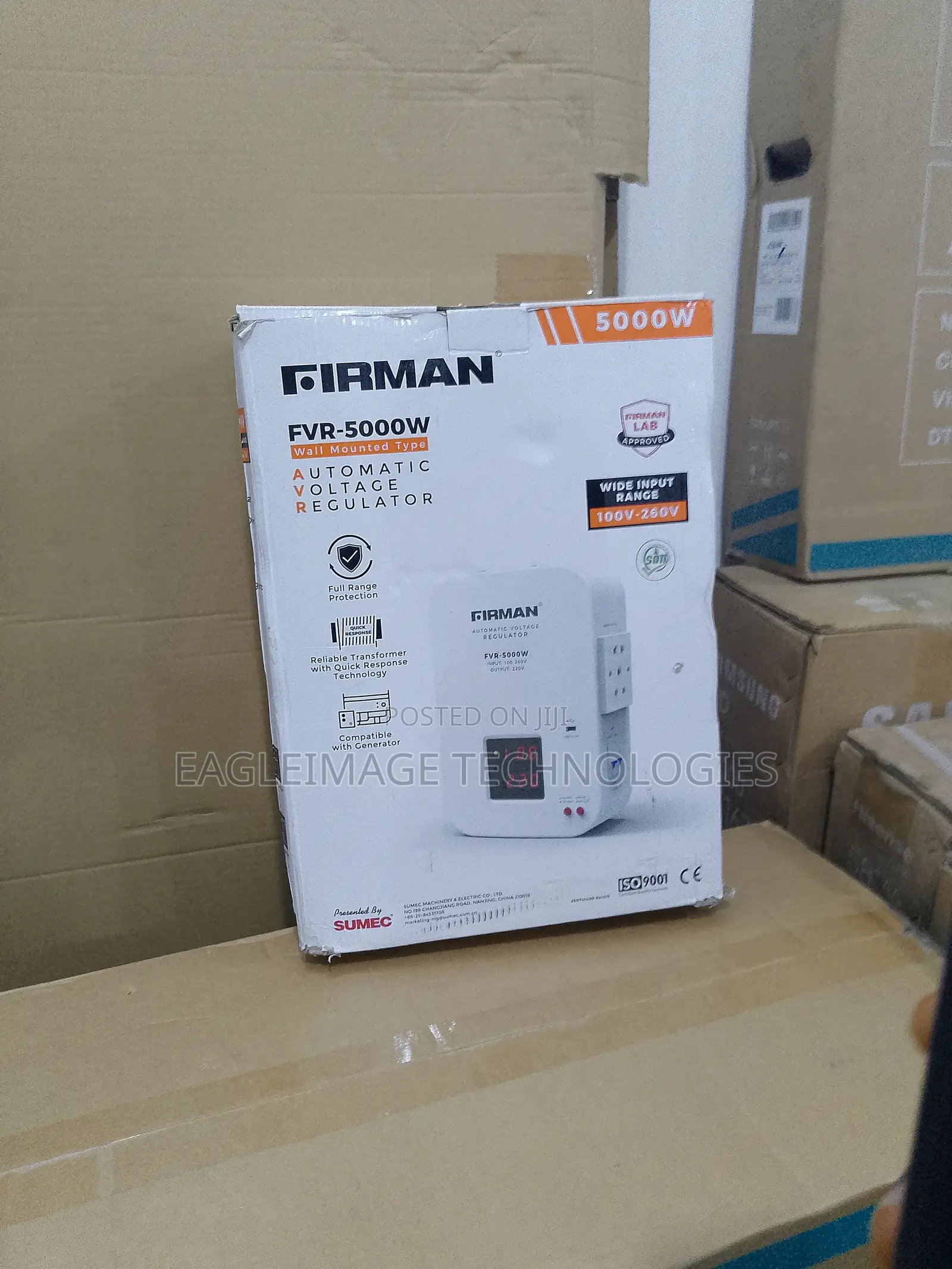 Efficient Firman FRV-5000w Automatic Voltage Regulator