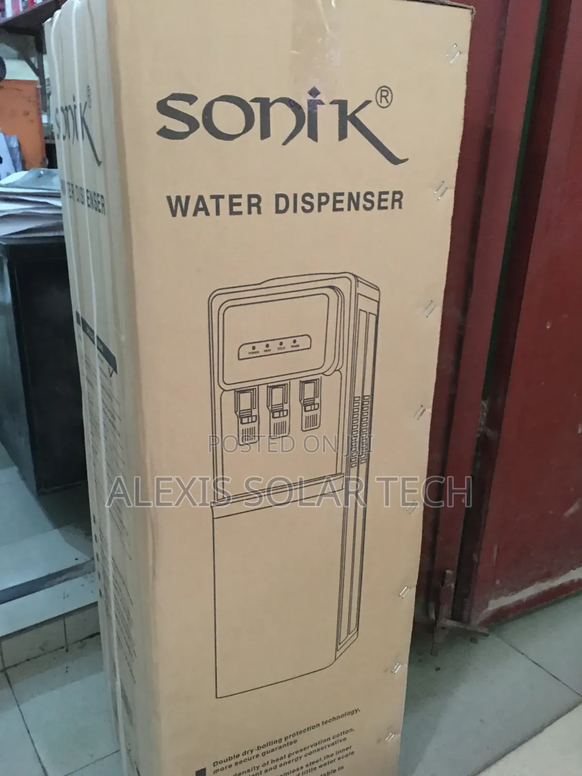 Sonik Water Dispenser With Cabinet