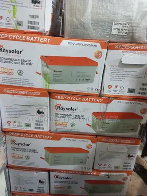 Raysolar Gel Deep Cycle Battery
