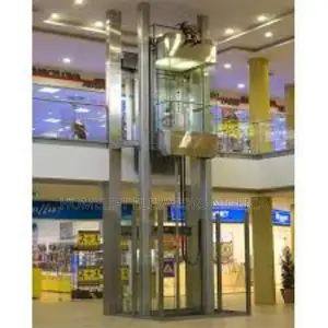 Shopping Mall Glass Elevator