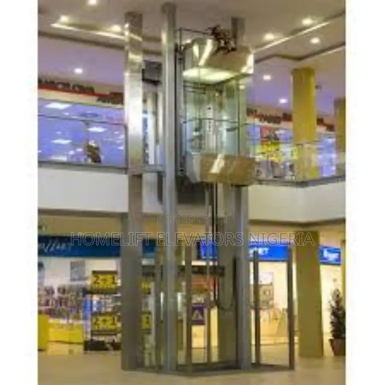 Shopping Mall Glass Elevator