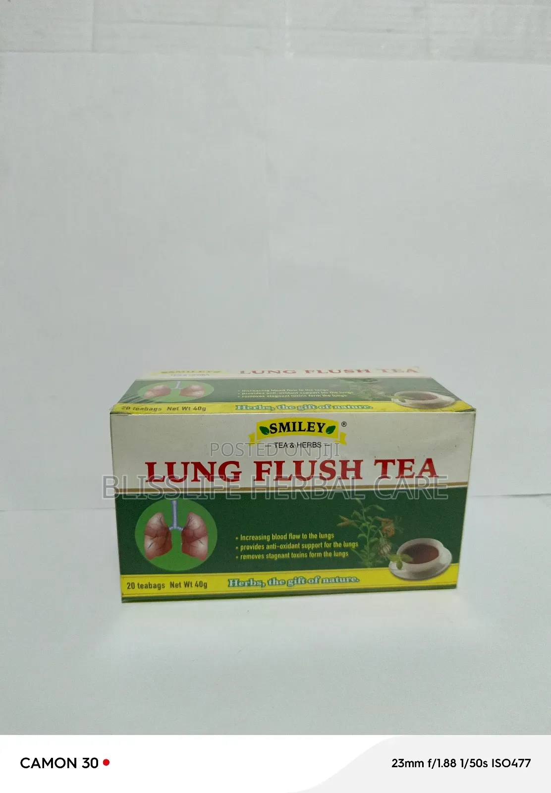 Lung Flush Herbal Tea Smiley