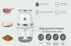 Raylux Mini Food-Processor, Yam Pounder, Chopper, Blender