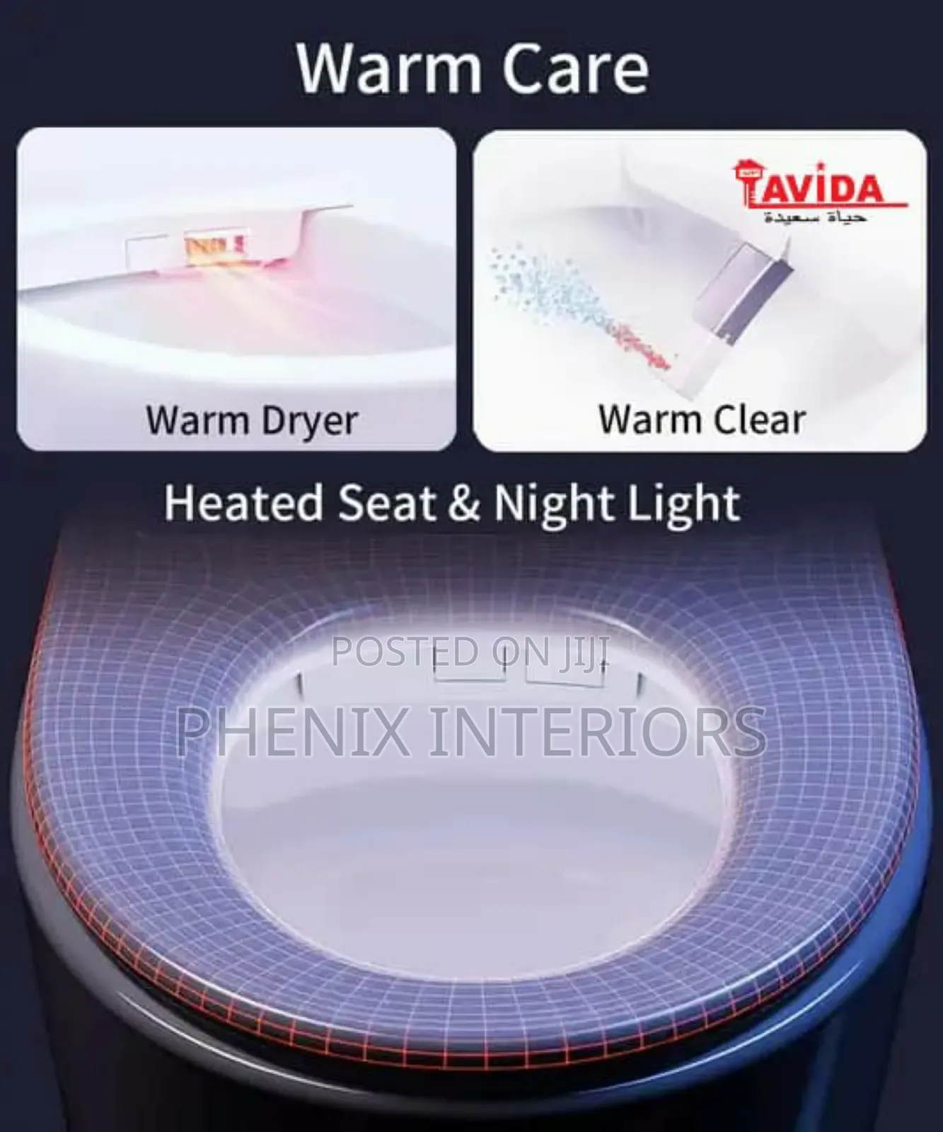 Smart Luxury Sensor Water Closet