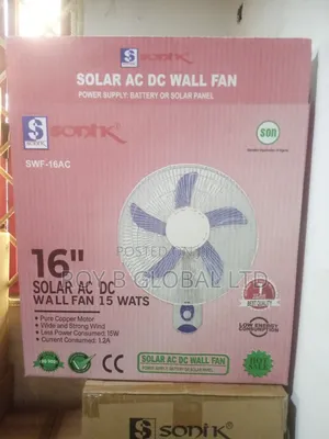 AC DC Wall Fan