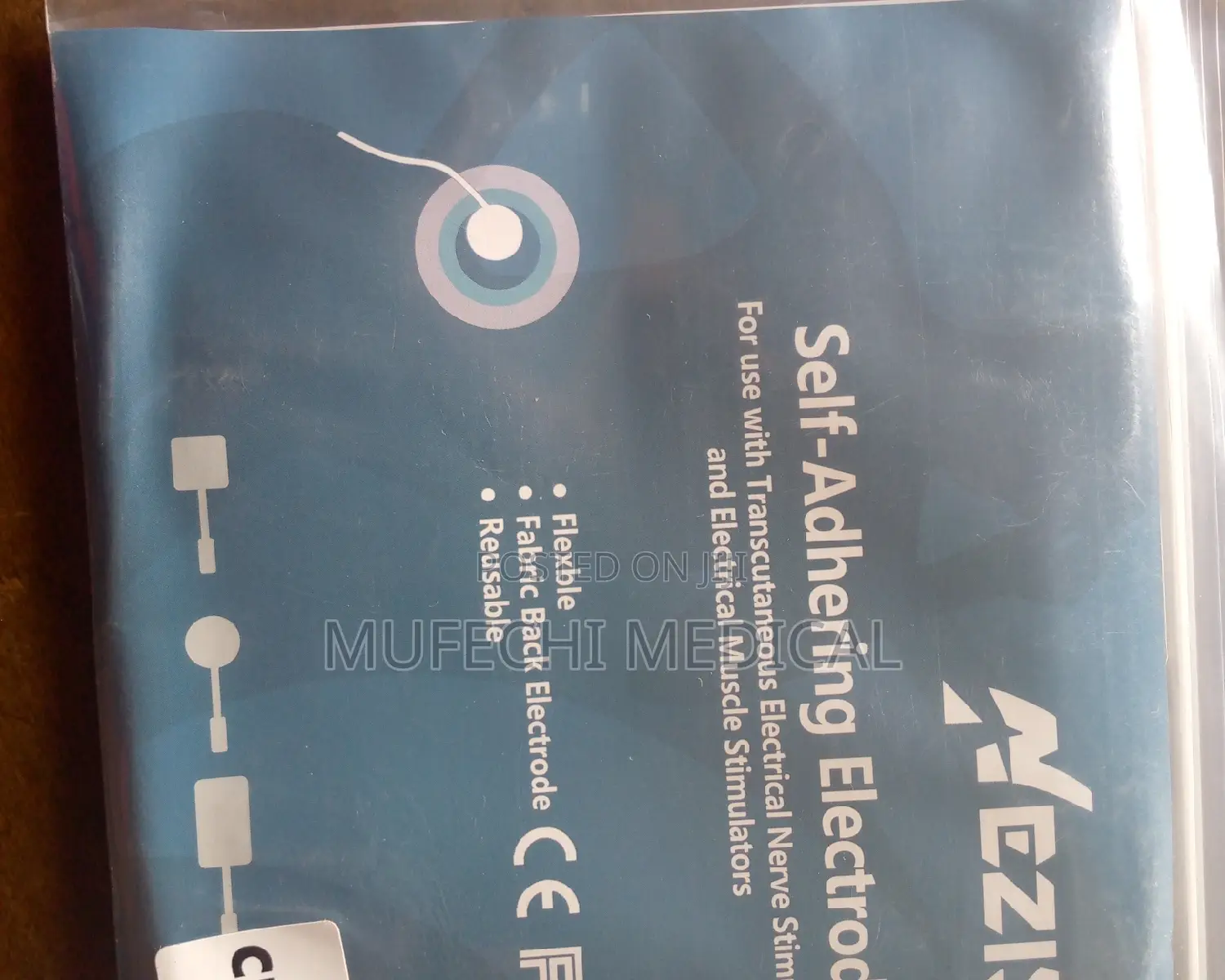 Self Adhering Electrode