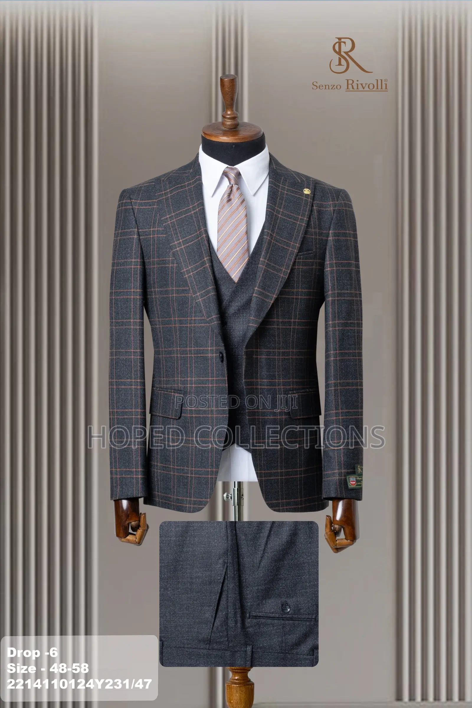 Luxury Men Pattern Suit