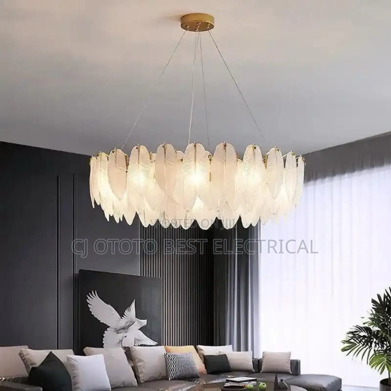 Massive Luxury Dining Room and Parlor Light Available Now