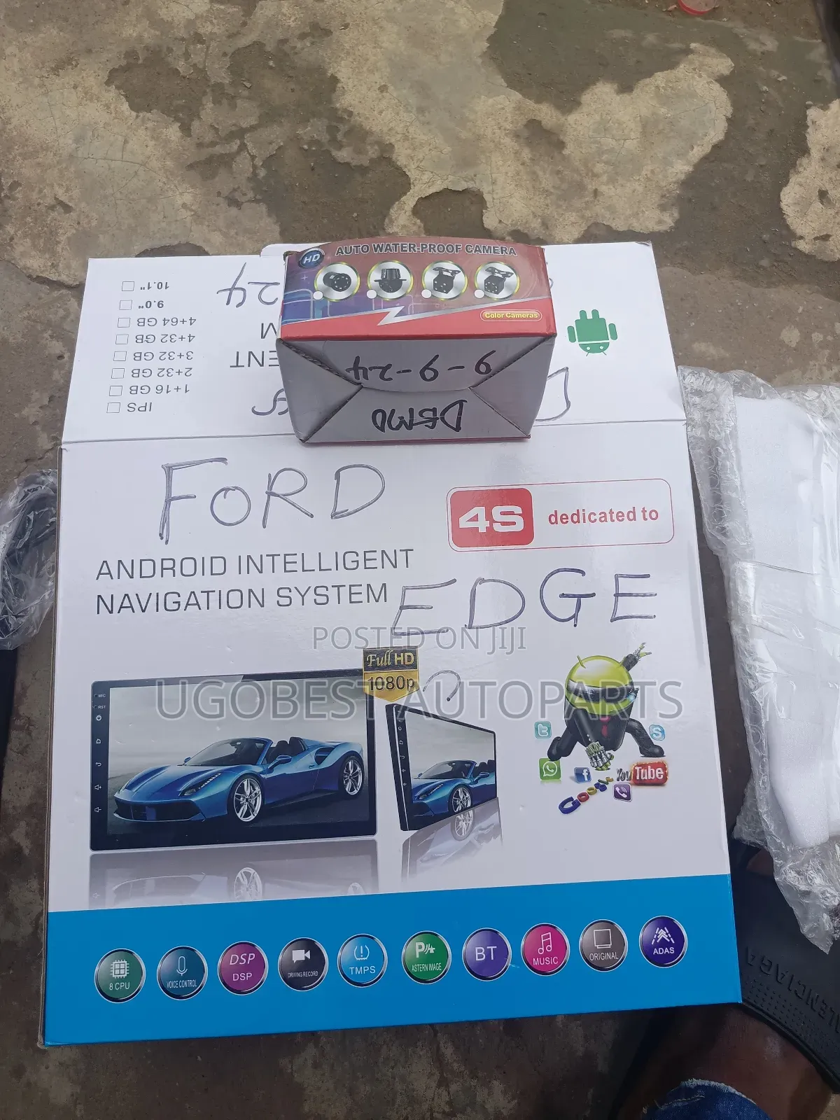 Ford Edge Android Screen 2008 Model Wit GPS Navigation (Map)