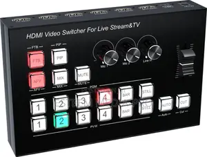 Sofly 4 Channels Hdmi Professional Video Switcher With T-Ba