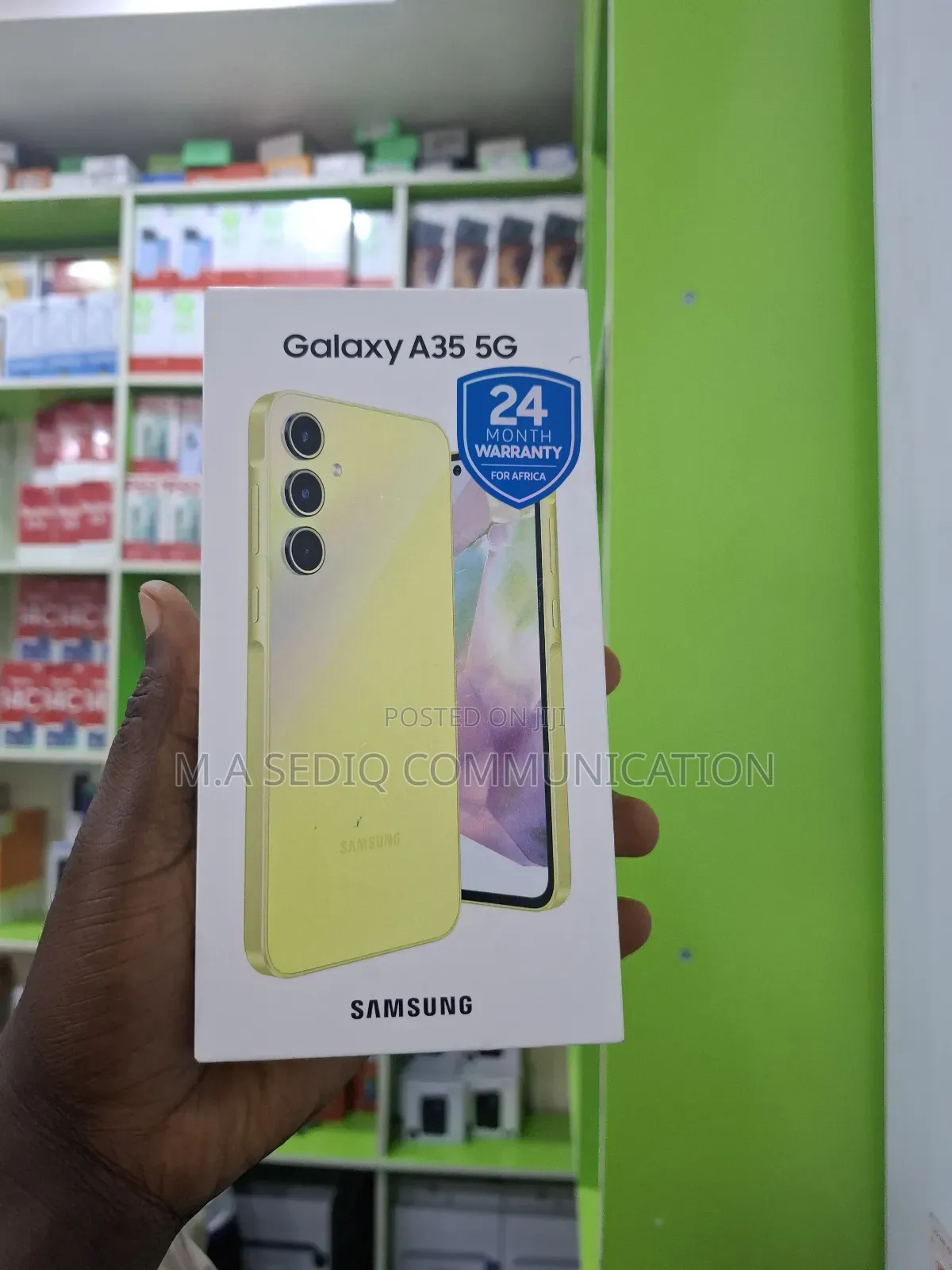 New Samsung Galaxy A35 128 GB Green