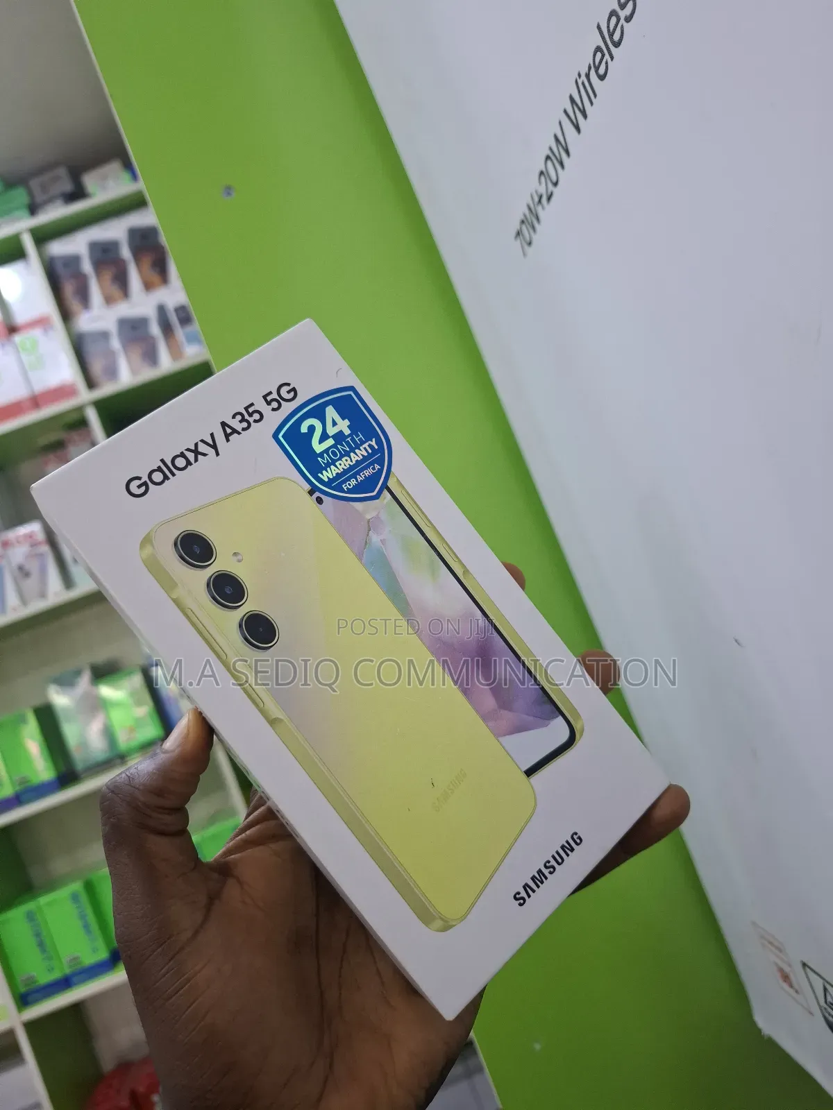 New Samsung Galaxy A35 128 GB Green