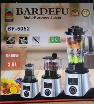3 in 1 Bardefu Commercial Blender