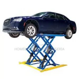 Wheels Free Single Scissor Lift
