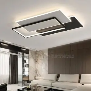 Modern Round Square LED Chandelier Simple Design Light