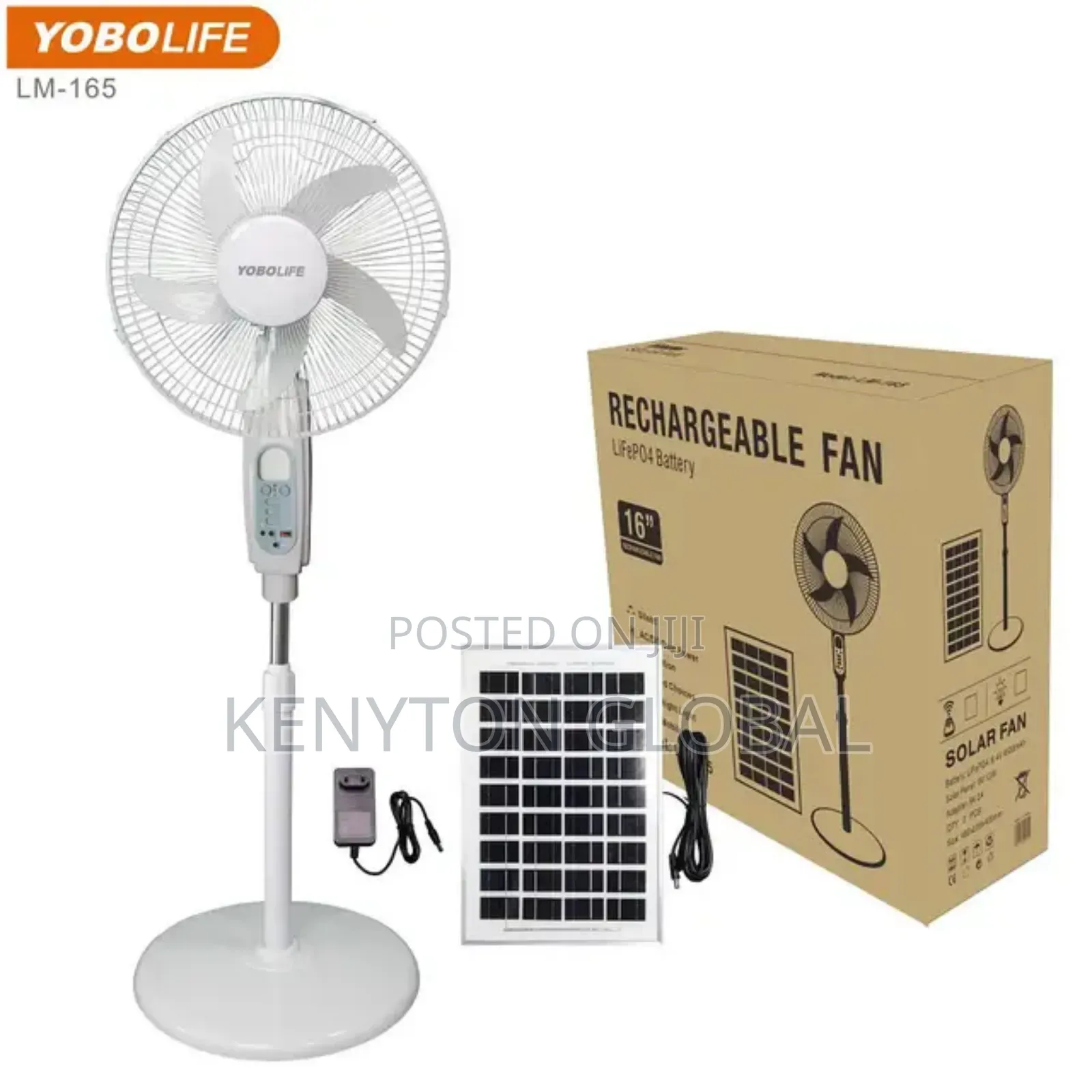 Solar Fan and Remote