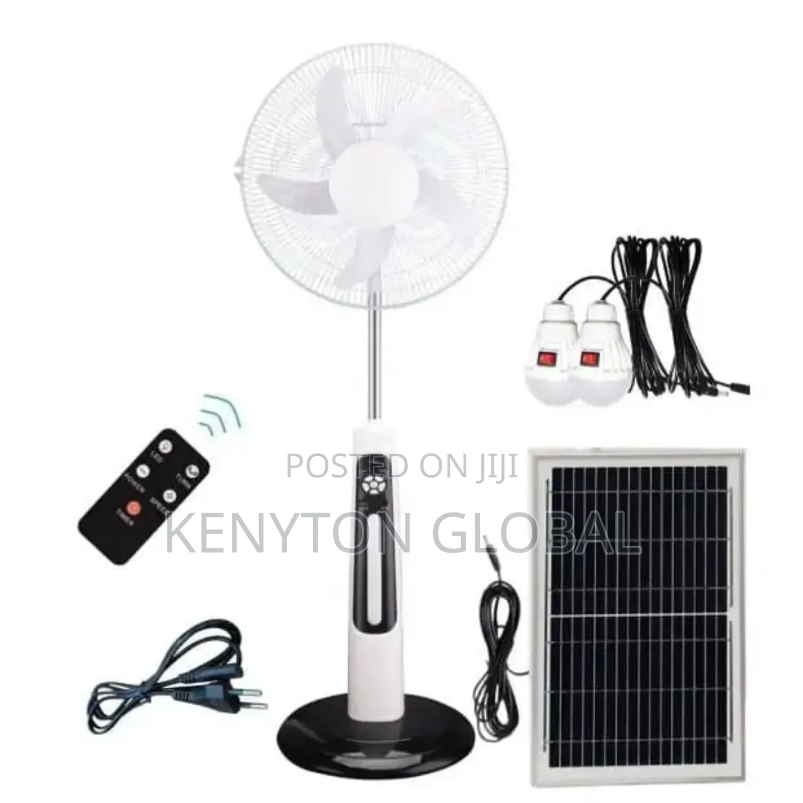 Solar Fan and Remote