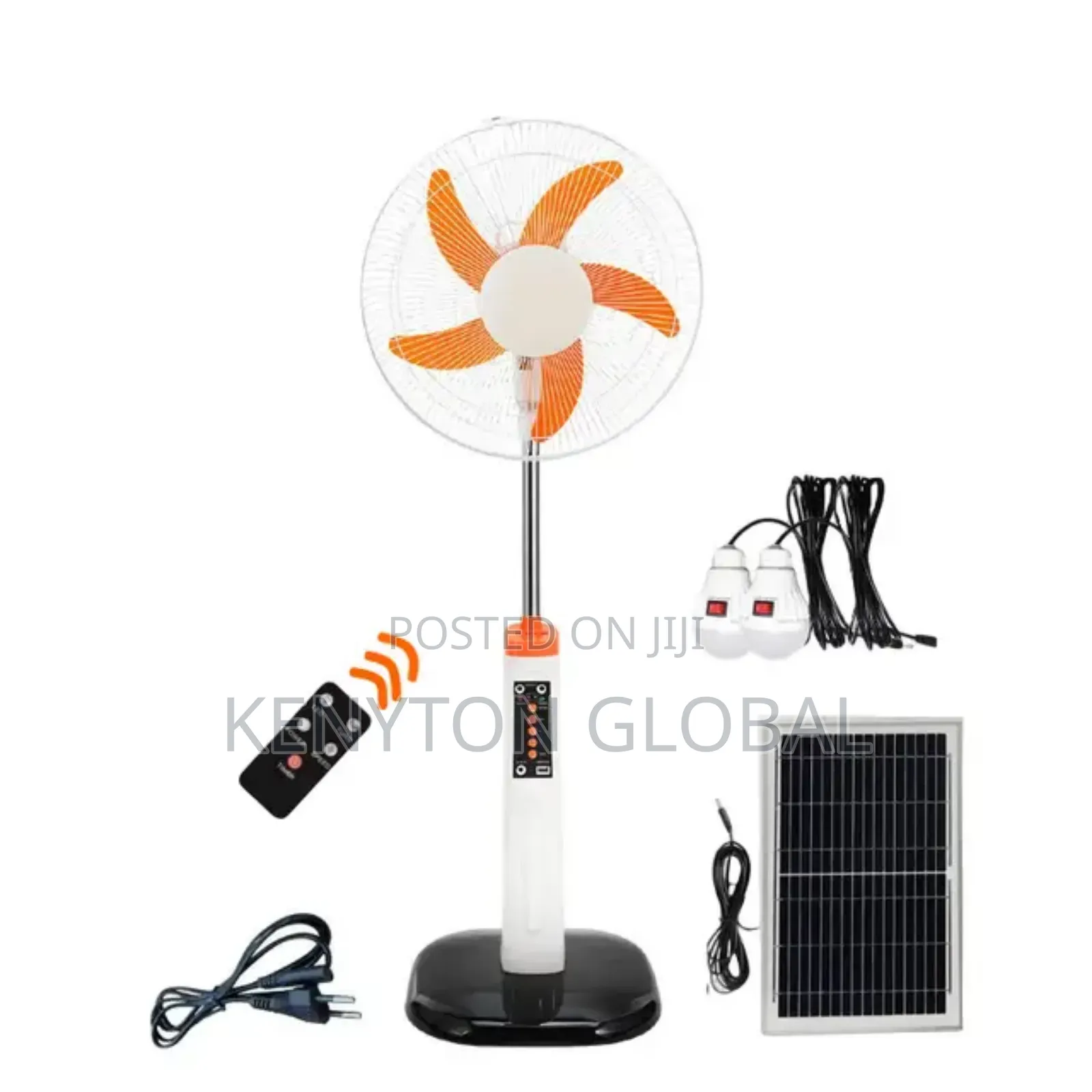 Solar Fan and Remote