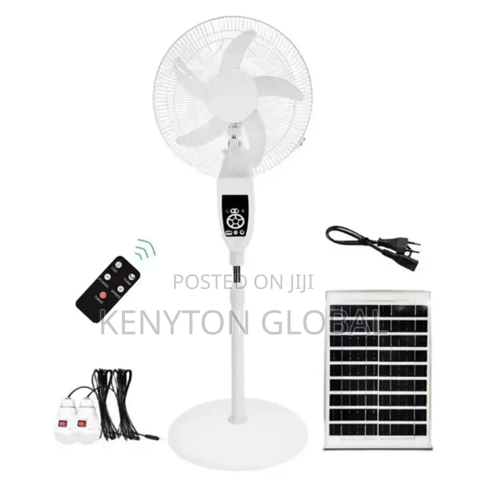 Solar Fan and Remote