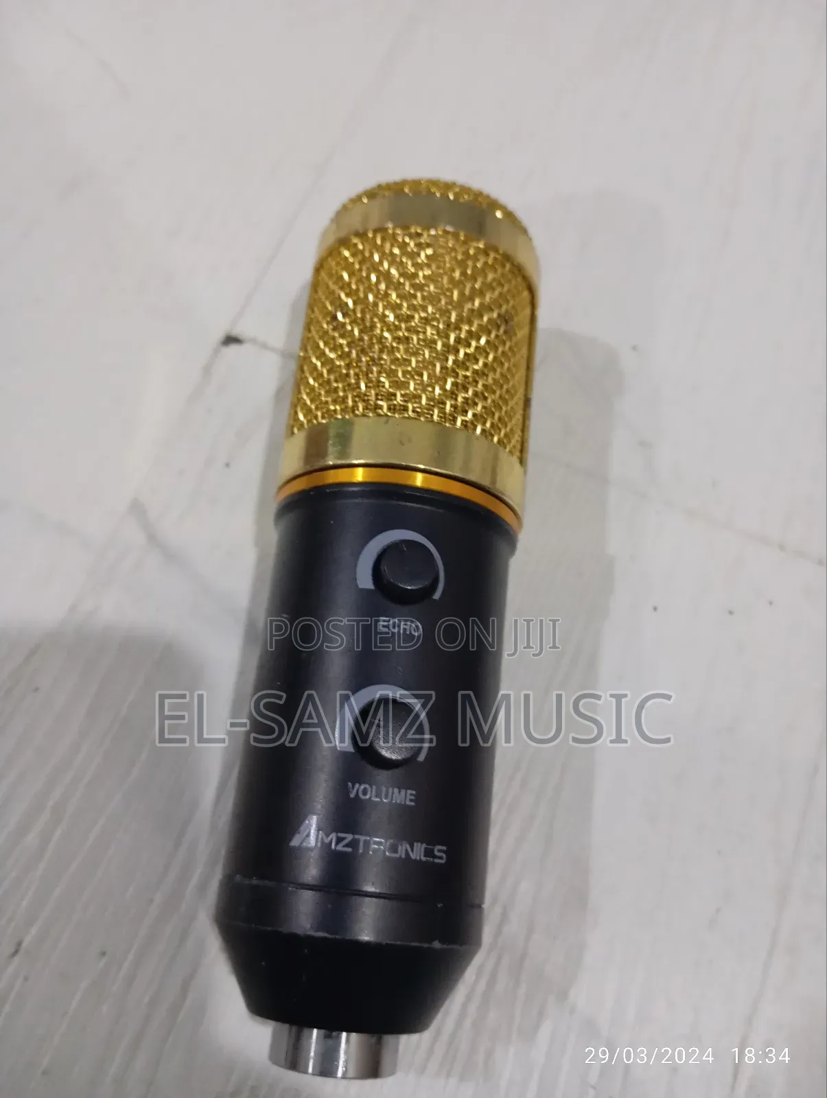 Amztronics and Br Condenser Studio Mics